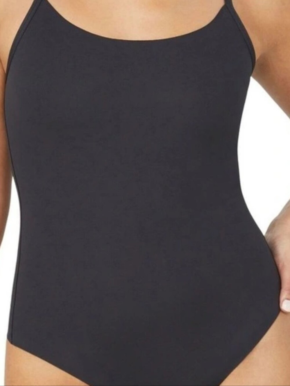 Nancy GanzBody Smart Thong Bodysuit in Black